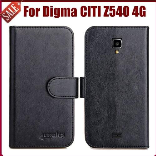 Hot! Digma CITI Z540 4G Case New Arrival 6 Colors High Quality Flip Leather Protective Cover Phone Case