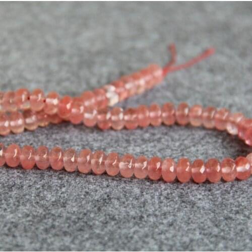 5*8mm Fashion Multicolor Pink Watermelon Tourmaline Accessory Parts Loose Beads 15inch Abacus Jewelry Making Design Wholesale