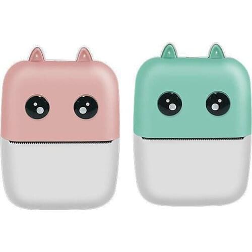Cartoon Printer Children Wrong Question Bluetooth Instant Printer Suitable for Picture/Wrong Question Printing