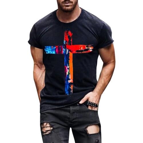 Mens Vintage Short Sleeve T Shirts 2021 Street Summer 3D Printed New Fashion Harajuku Print O neck Tshirts For Men Camisa