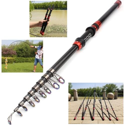 NEW 2.1m2.4m2.7m3.0m3.6m Mini Ultra-Short fast telescopic fishing rod Long-Range Sea Rod Ceramic ring Trout carp Spinning Rod