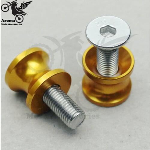 Colorful motorbike Swingarm Spools Slider for yamaha KTM honda unviersal motorcycle Stand Screw 6mm 8mm 10mm motocross ATV moto