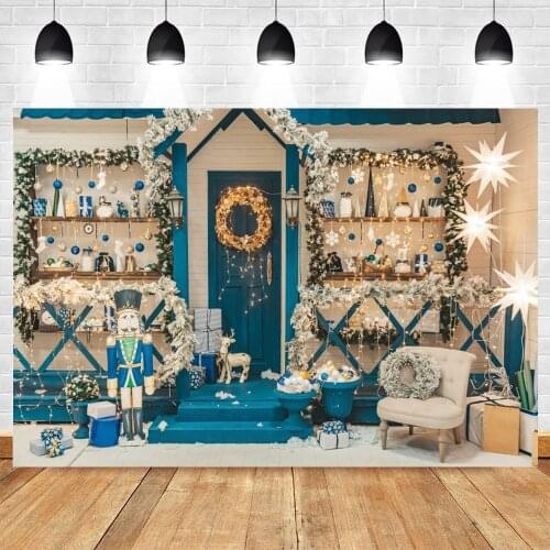 Yeele Christmas Backdrop Photocall Glitter Star Shop Baby Birthday Photography Party Decor Background Photo Studio Photographic