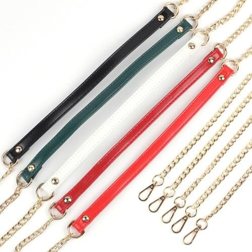 120cm Bag Chain Replacement Metal leather Bag Straps for DIY Handbag Handles Shoulder Straps Accessories bag Handles