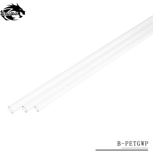 2Pcs Bykski PETG 500mm 8x12mm,10x14mm,12x16mm Hard tube, transparent Rigid hard tube/pipe cooling B-PETGWP heatsink