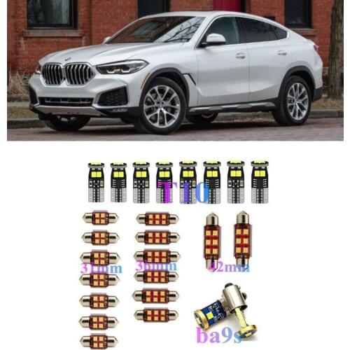 Interior LED Lights Replacement for BMW e64 e65 e66 e84 e83 e71 e72 e85 e89 e86 Accessories Package Kit WHITE