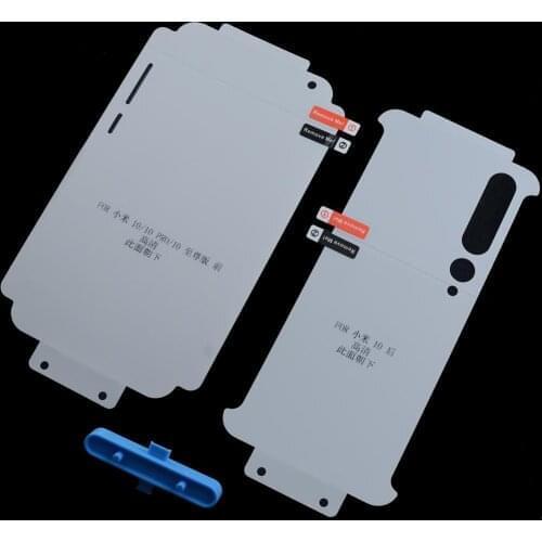 6D Front + Rear HD Full Body Hydrogel For Xiaomi Mi 10 11 CC9 K20 K30 Mi 9T Redmi Note 8 9 TPU Screen Protector Gel Nano Film