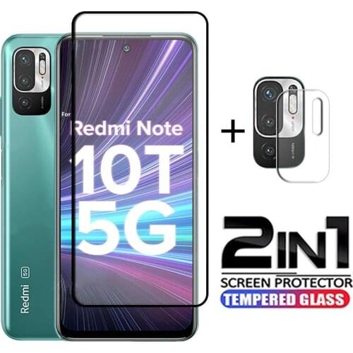 Tempered Glass For Xiaomi Redmi Note 10T 5G Screen Protector Redmi Note 10 Pro Max 10S 10Pro Max 10t 5G Full Protective Film