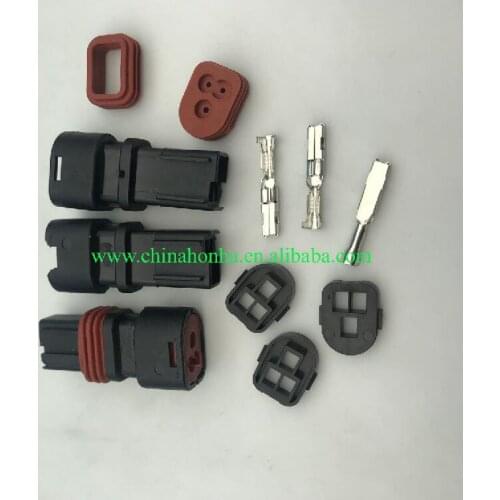 10 pcs 3 Pin Female Wiring Waterproof Electrical Connector Auto housing plug