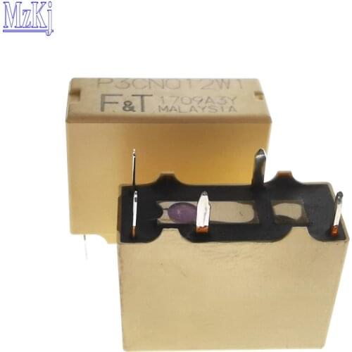 2PCS Hot New P3CN012W1 12V FTR-P3CN012W1 12VDC DIP5 DC12 5PIN