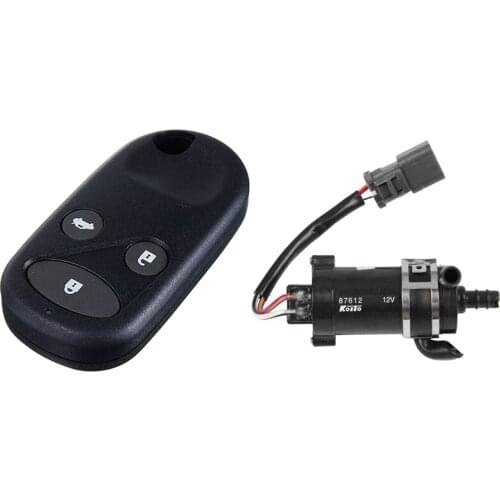 3-Buttons Remote Key Fob Case Shell Cover With Car Headlight Head Light Lamp Washer Pump Motor