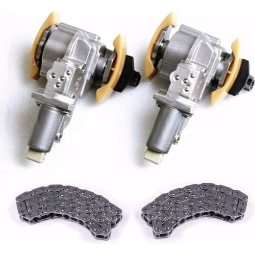 4Pcs V8 4.2L Timing Chain Tensioner Camshaft Adjuster Kit For Audi A6 A8 RS6 S6 S8 VW Phaeton 077 109 087P 077109088P 06D109229B