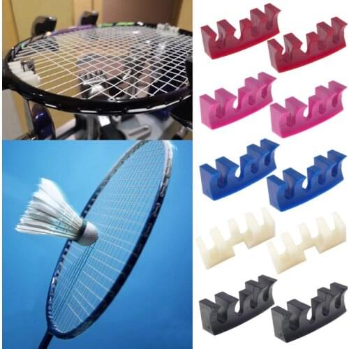 2pcs Badminton Stringing Machine Tool Racket Load Spreader Adapter Universal Protector Attachment