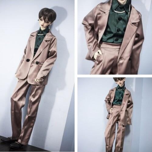 1/4 1/3 Scale BJD Accessories Doll Clothes Coat + Trousers Suit for BJD/SD MSD SD13 SD17 SSDF Uncle.Doll not included C0853
