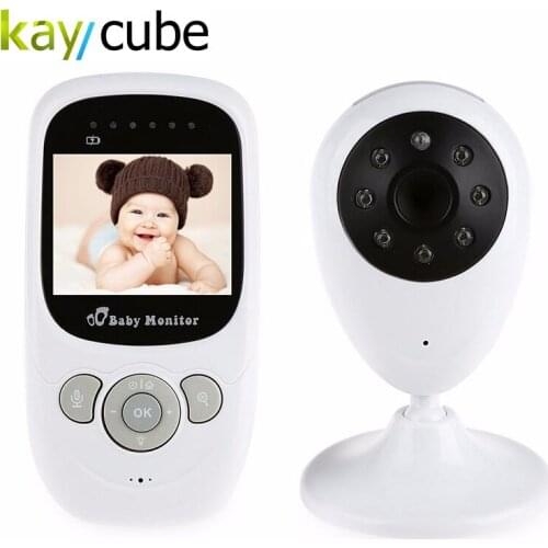 Wireless Baby Monitor With Night Vision Two-way Talk Baby Sleep Monitor 2.4 inch LCD Display Temperature Monitoring SP880