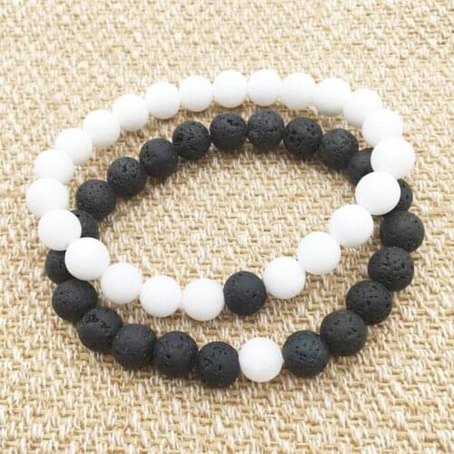 New 8mm Natural Yellow Tiger Stone 7 Chakra Bracelet Women Men Jewelry Gift Charm Bead Beaded Bracelet Wholesale