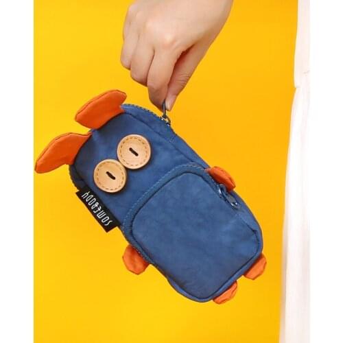 Hello Buddy Pen Bag Pencil Case Kawaii Cartoon Cute Rabbit Wallet Storage Pouch for Stationery Phone School Supplies E6364