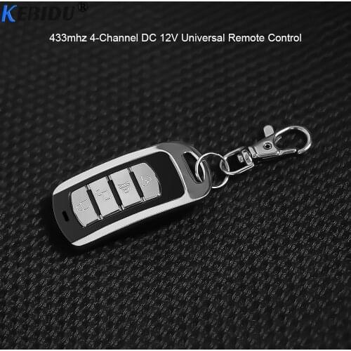 KEBIDU Metal Copy 433MHZ Universal Remote Control Clone Remotes Duplicator For Gadgets Car Home Garage Gate Door