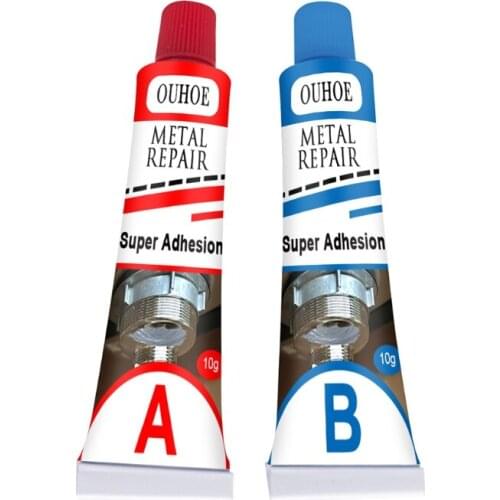 A&B Adhesive Gel Industrial Welding Glue Crack Sealant Cement Repair Agent Quick Drying Metal Plastic Repair Agent