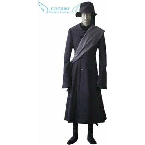 High Quality Black Butler Kuroshitsuji Undertaker Uniform Cosplay Costume ,Perfect Custom For You