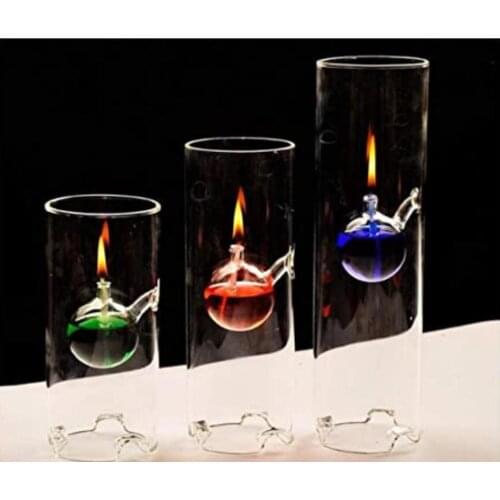 MEMEOKON Decorative Glass Candlesticks