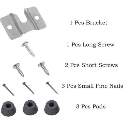 Dartboard Mounting Bracket Hardware Kit Screws For Hanging Dartboard
