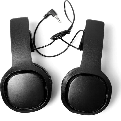 1pair Enclosed VR Game Headphone for Oculus Quest/ Rift S for PSVR VR Headset Wired Earphone Left Right Separation VR Headphones