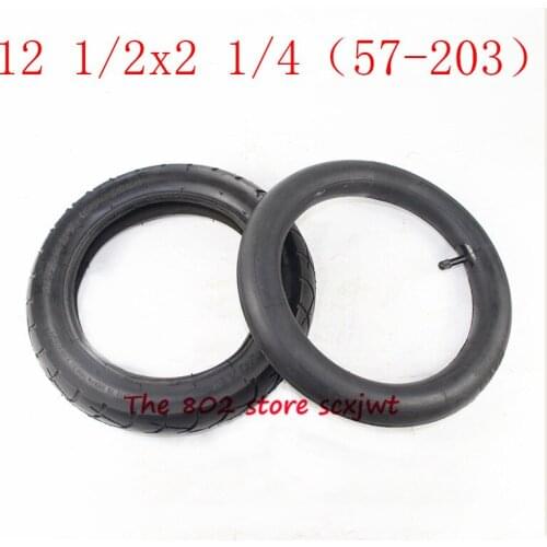 Newest 12 1/2 X 2 1/4 ( 57-203 ) Tyre Inner Tube 12 1/2*2 1/4 Tyre for Many Gas Electric Scooters and E-Bike