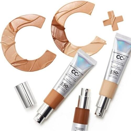 Drop ship it cosmetics it your skin but better CC+ color correcting full coverage cream anti-aging hydrating serum Matte Base