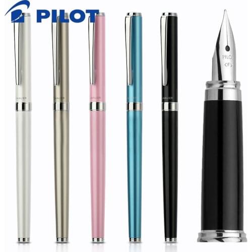 1Pcs Pilot FCA-3SR Cavalia Fountain Pen Marble Metal Rod, Replaceable Ink Sac Imported Cavalia Gift Box Adult Gift