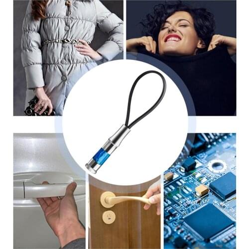 Portable Electrostatic Belt Car Anti-static Key-chain Human Body Static Eliminator Quickly Eliminate Static Electricity Belt