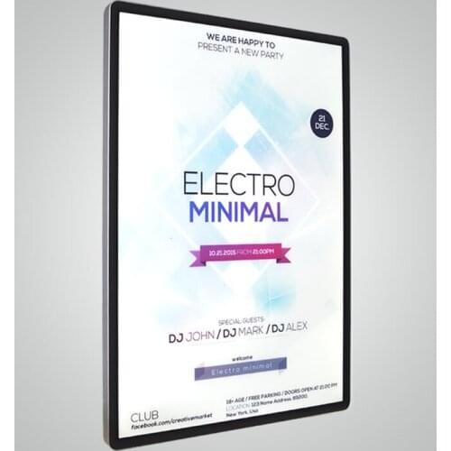 Frame light box led black light box panel signboard light box