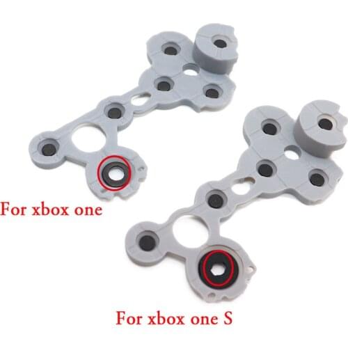 Grey Silicon Conductive Rubber Conductive Rubber Button For Xbox One S Controller D Pad
