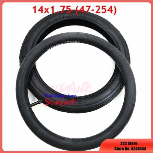 14 Inch Children Bicycle Tires 14x1.75 /47-254 Bicycle Tyre Inner Tube for BMX Kids Bikes Ultralight Folding Bike 14*1.75 KENDA