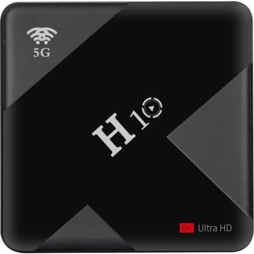 20pcs/lot H10 Android 9.0 TV Box 4GB 32GB Allwinner H6 Quad Core 6K Smart TV Box 4GB 64GB Dual Wifi 2.4G/5G USB3.0 Set top box