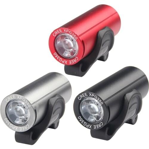 Waterproof Bicycle Headlight Mountain Bike Cycling Lamp LED Bike Front Light 350 Lumen USB Rechargeable