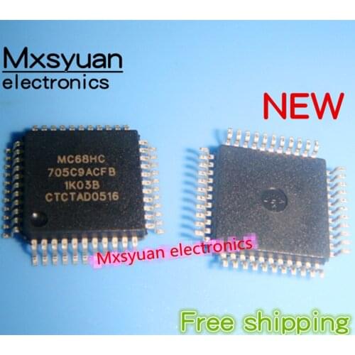 1pcs/lot Free shipping MC68HC705C9ACFB MC68HC 705C9ACFB QFP44 New original Microcontroller chip