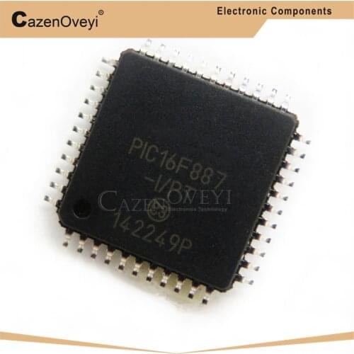 1pcs/lot PIC16F887-I/PT PIC16F887 TQFP-44 In Stock