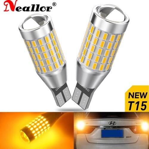 2x Canbus LED Lamp Car Back up Reverse Lights T15 W16W 912 921 Bulb for Ford Fiesta Fusion Focus Mazda 3 5 6 CX-5 BMW E60 E90