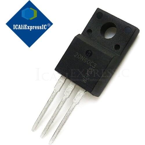 5PCS 20N60C3 SPA20N60C3 TO-220F N-channel MOS transistor 20A600V new original In Stock