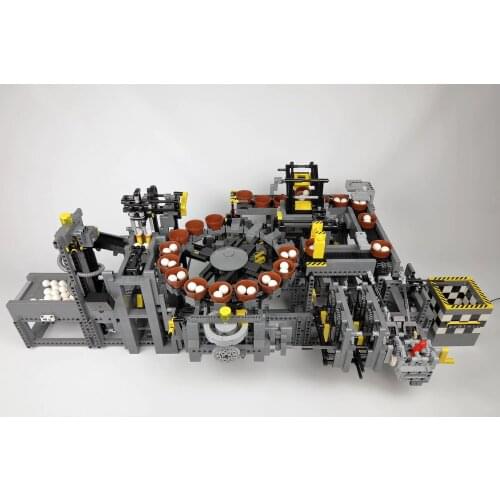 NEW Science and technology building block MOC ball sorting factory assembled toy model ev3 childrens education birthday gift