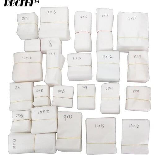 RBCFHI 100/200PCS Nursery Grow Bags Bioderadable Fabric Plant Growing Seedling Pots Aeration Eco-Friendly Planting Bgs