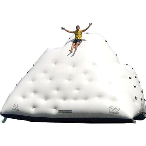 Inflatable water iceberg bracket pool rock climbing toy water climbing toy water paradise equipment