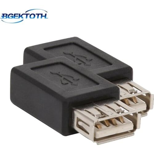 2Pcs/Set USB 2.0 Type A Female To Micro USB Type B 5Pin Female Converter Adapter MAR2