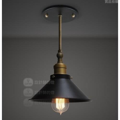 Loft american vintage cap ceiling light Free shipping E27 110V 220V 230V