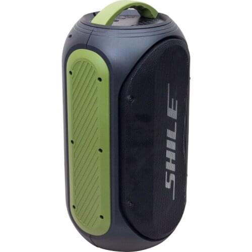 SHİLE SL-2019A HAND MİKROFONLU-2 MIC INPUT-2 GUITAR INPUT Lİ OPERATED USB/SD/BT/FM WORK LIGHT PORTABLE RECHARGEABLE PORTABLE ANFİ