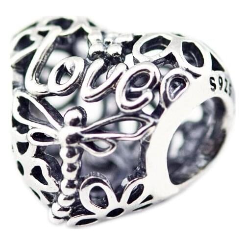 Charms 925 Sterling Silver Original Promise Of Spring Charm For Woman DIY Bracelets Natural Stone Beads For Jewelry Making