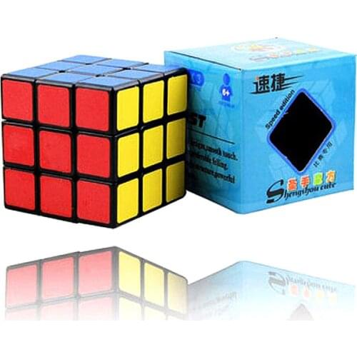 ShengShou Sujie 3x3 Cube Frosted 3x3x3 Magic Cubes 3Layers Speed Cube Professional Puzzle Toys For Children Kids Gift Toy