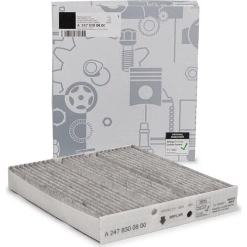 Air Filter+Cabin Filter For Mercedes Benz A-Class W177 B-CLASS W247 CLA X118 C118 GLA H247 GLB X247 2019 2020