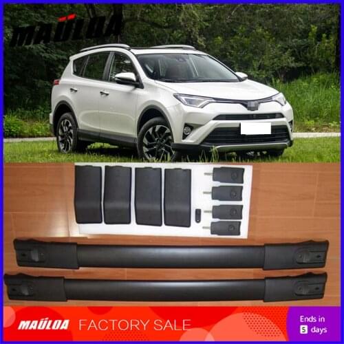 1 Pair High quality screw install Aluminium alloy roof rack cross bar for RAV4 2014 2015 2016 2017 2018